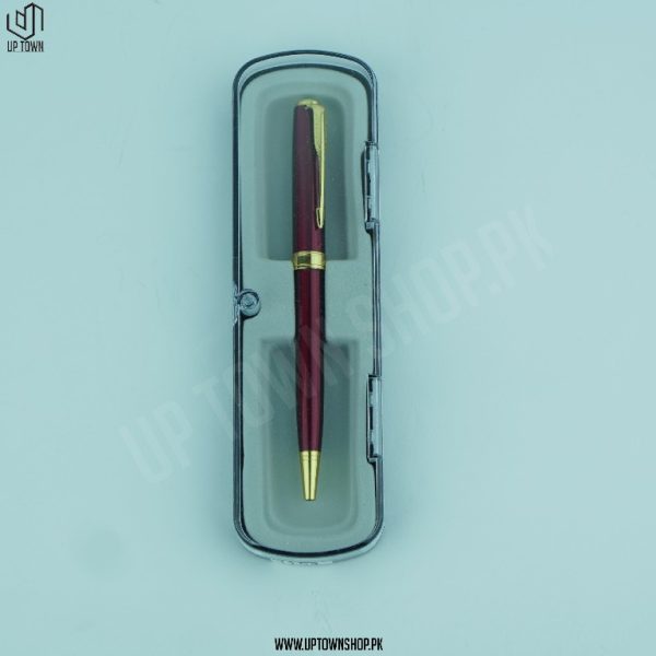 Executive Gift Ball Pen - Maroon Shine