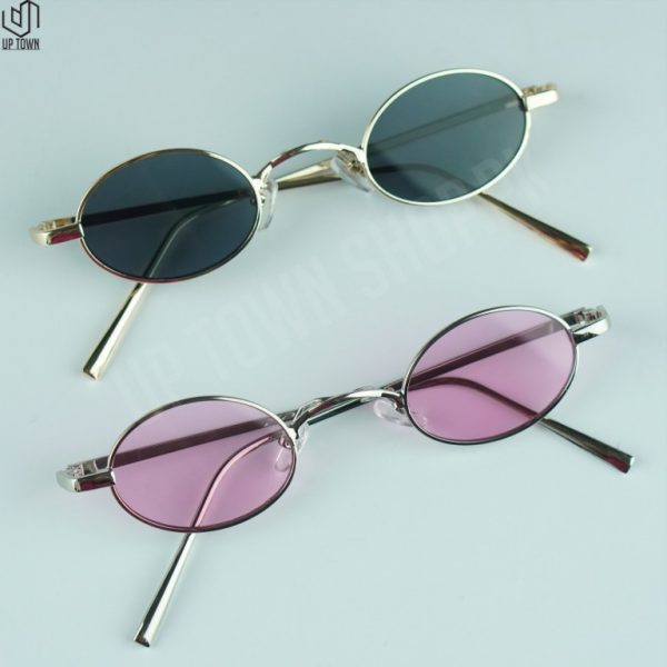 Unborn Pink Golden Unisex Glasses